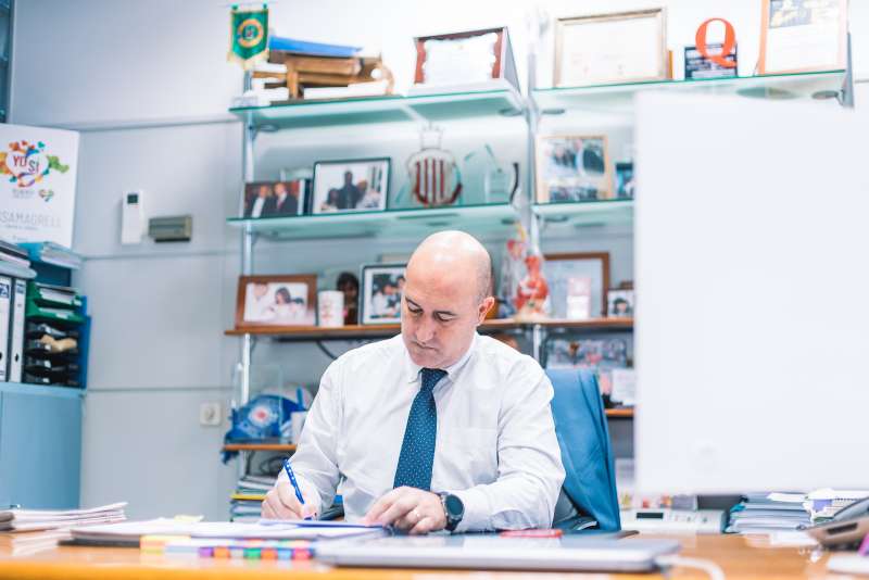 El alcalde de Massamagrell, Paco Gómez