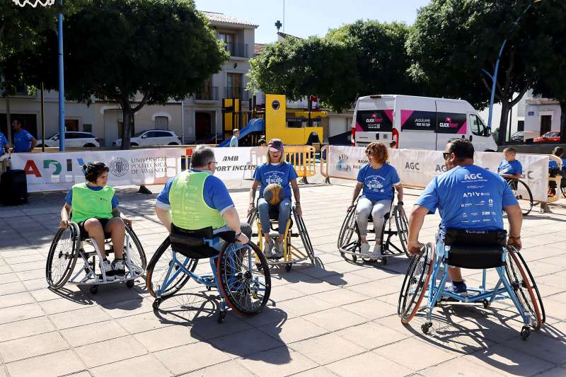 Circuit Valenci 3x3 de Bsquet a Silla de Rodes a Puol.  EPDA 