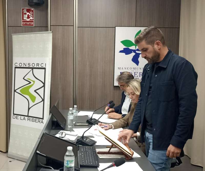 Toni Barea Olmos, nou president del Consorci de la Ribera