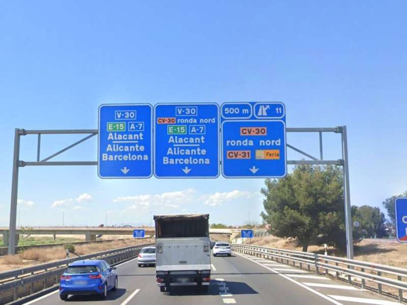 Una de las carreteras valencianas. EPDA