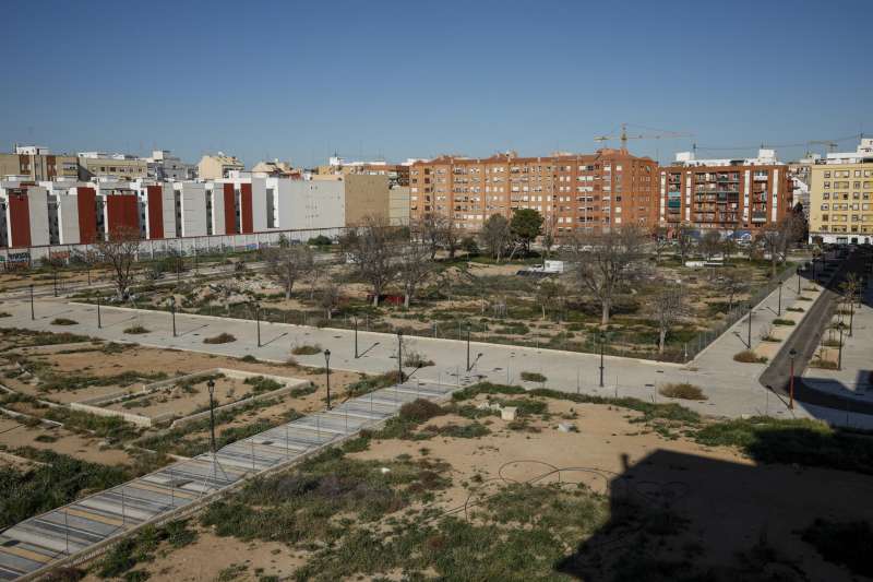 Imagen de archivo de la vista general de los terrenos del antiguo Cuartel de Ingenieros, en Valencia. EFEBiel Ali�oArchivo
