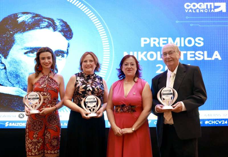 Premiados de la gala.  EPDA