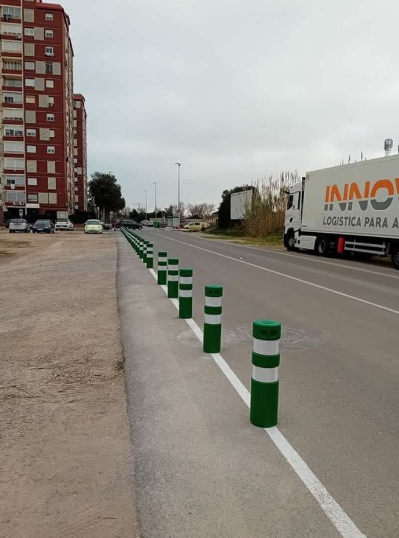 El nou pas segur de la Pobla de Farnals.EPDA