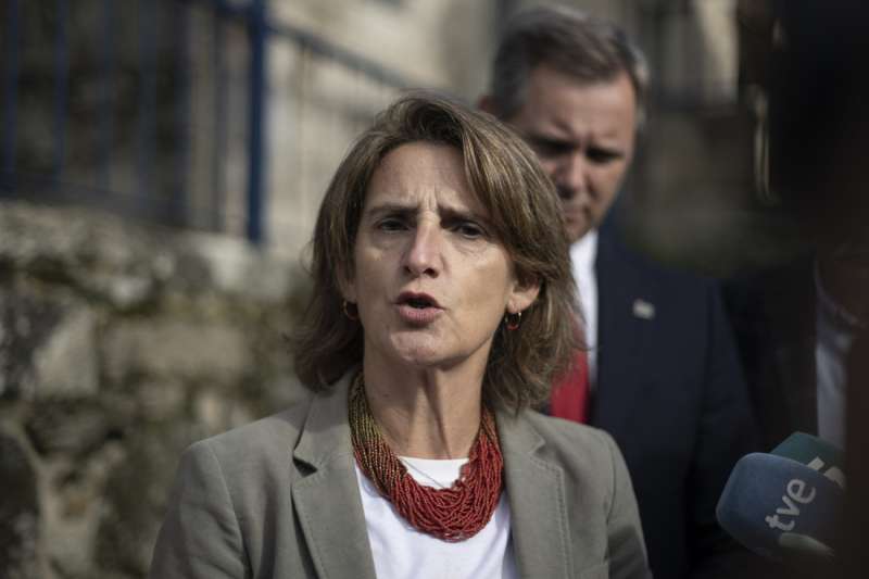 La vicepresidenta tercera del Gobierno y ministra para la TransiciÃ³n EcolÃ³gica, Teresa Ribera. EFE/Brais Lorenzo/Archivo
