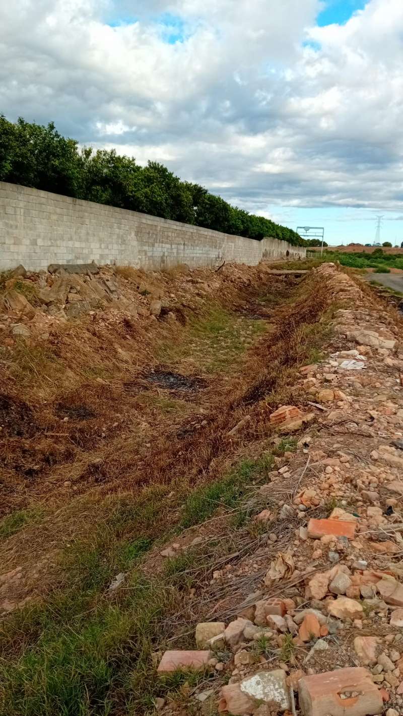 El Ayuntamiento est trabajando en la limpieza del Barranquet. EPDA