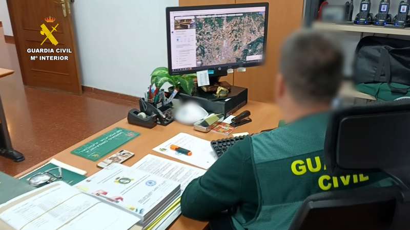Un agente de la Guardia Civil. EPDA