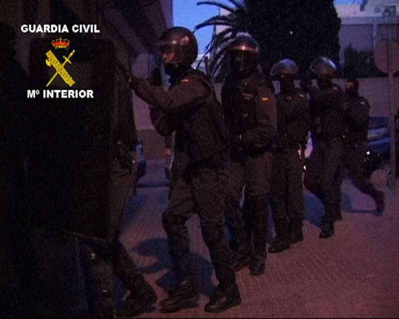 Imagen de archivo de una operacin de la Guardia Civil. EPDA