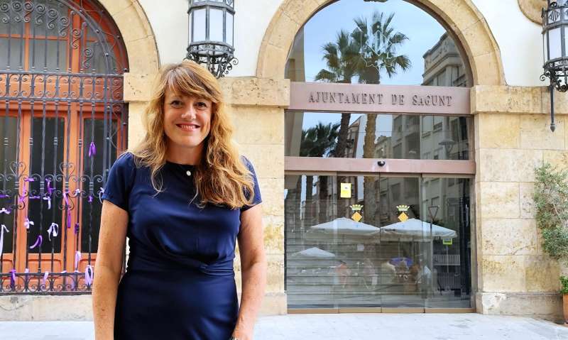 La portaveu de Comproms per Sagunt, Maria Josep Pic.  EPDA