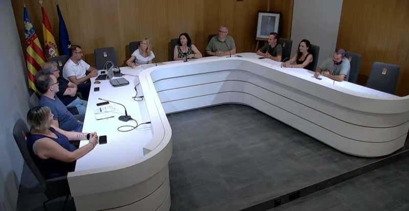 Ple de lAjuntament de Faura.  EPDA 