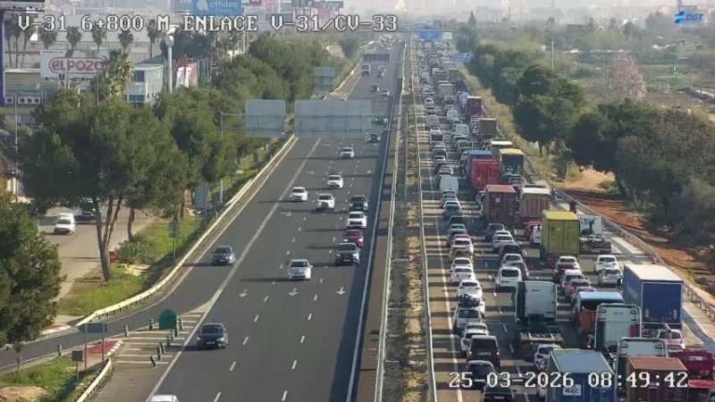 Vista de la V-31. EPDA