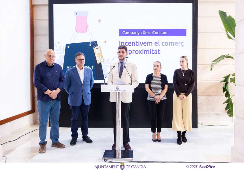 Presentaci dels Xecs Consum de Gandia.  EPDA