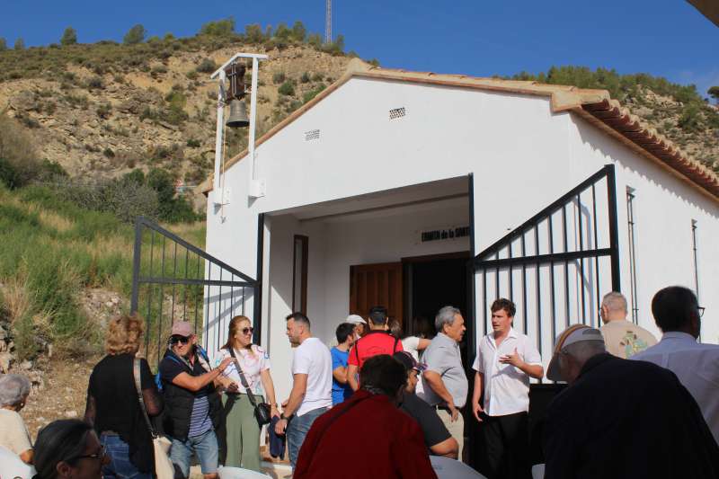 Inauguracin de la ermita de la Santa Cruz de Domeo Viejo. JUDITH CELMA