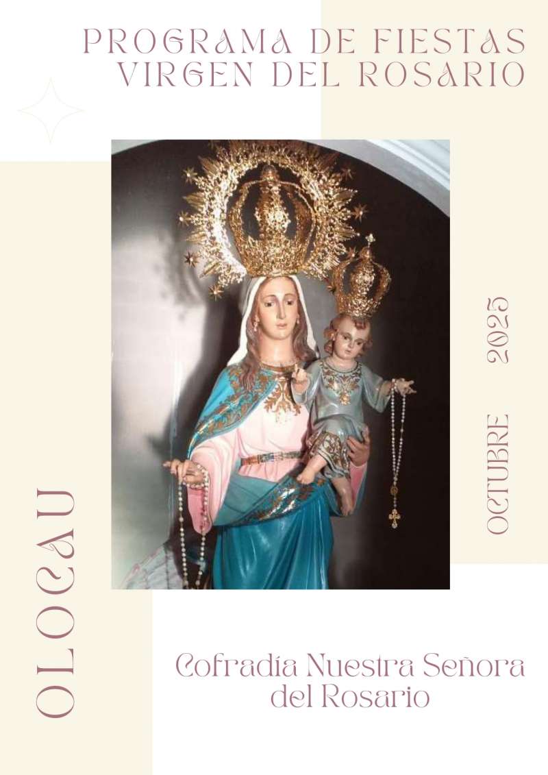Cartell de les festes dOlocau.EPDA