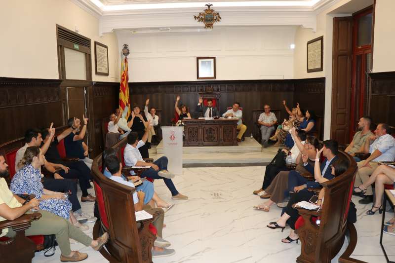 Ple de lAjuntament de Sagunt.EPDA