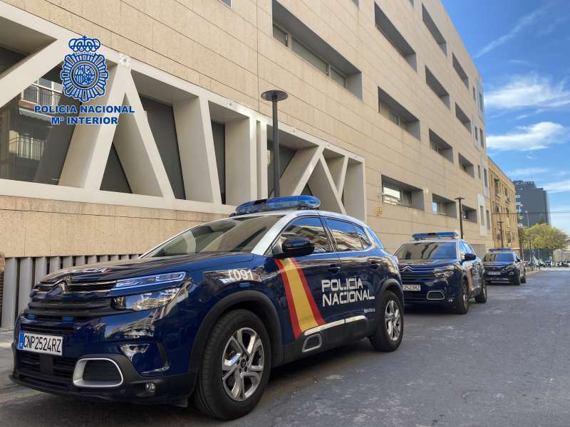 Imagen de la comisaría de Policía de Alicante, cedida por la Policía Nacional.
