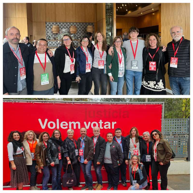 Socialistas de La Serranía y el Rincón de Ademuz. /EPDA
