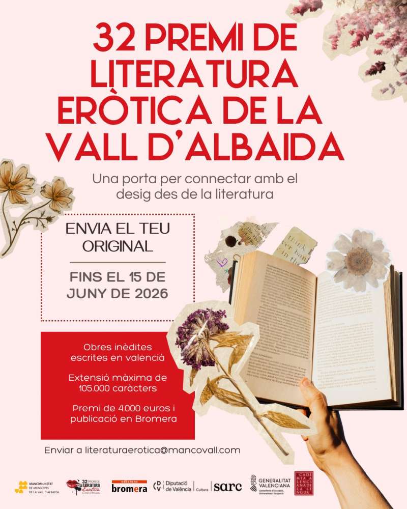 Cartell del 32� Premi de Literatura Er�tica. EPDA