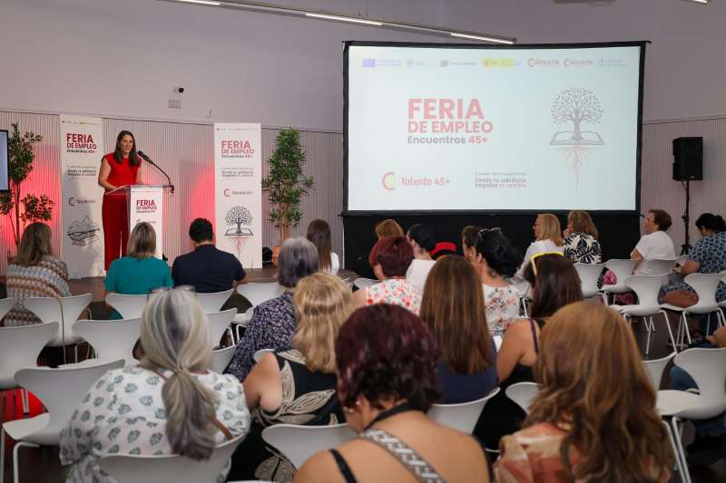 La inauguracin de la Feria del Empleo. EPDA