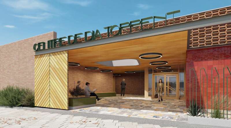 Figuraci�n virtual de c�mo ser� el centro de d�a de Torrent.EPDA