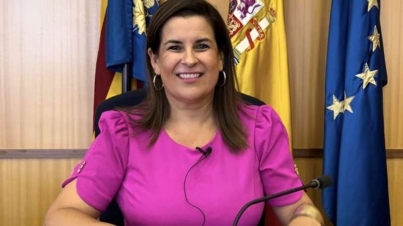 La alcaldesa de San Antonio de Benagber, Eva Tejedor. EPDA