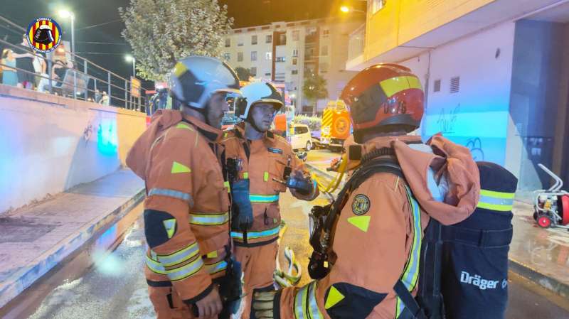 Imagen de archivo del Consorcio Provincial de Bomberos de Valencia.
