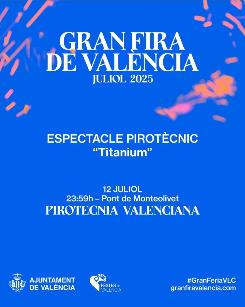 El castell tindr lloc dissabte, 12 de juliol, a les 23:59 hores 