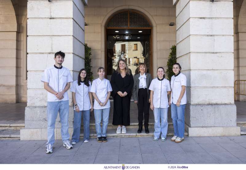 Gandia rep estudiants dFP de Laval  EPDA