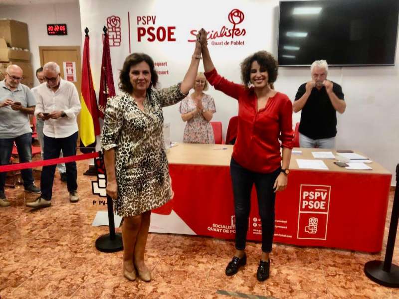Cristina Mora celebrando su victoria / EPDA