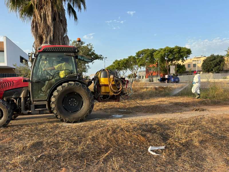 Los trabajos de fumigacin. EPDA