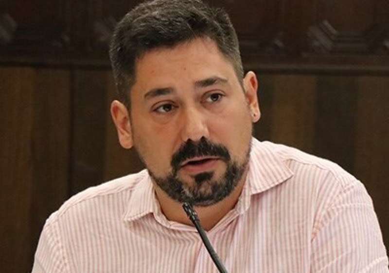 Roberto Rovira, portavoz de EU-Podem.  EPDA