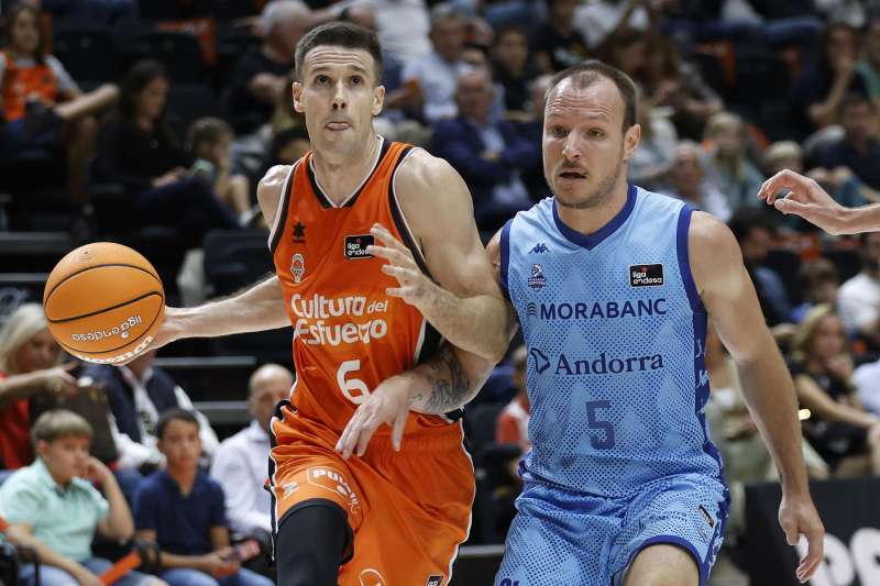 El partido del Valencia contra el Cedevita ser el primero en una localidad afectad por la dana EFE Miguel ngel PoloARCHIVO
