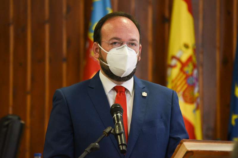 Xavier Jorge, alcalde de Vilamarxant. / EPDA