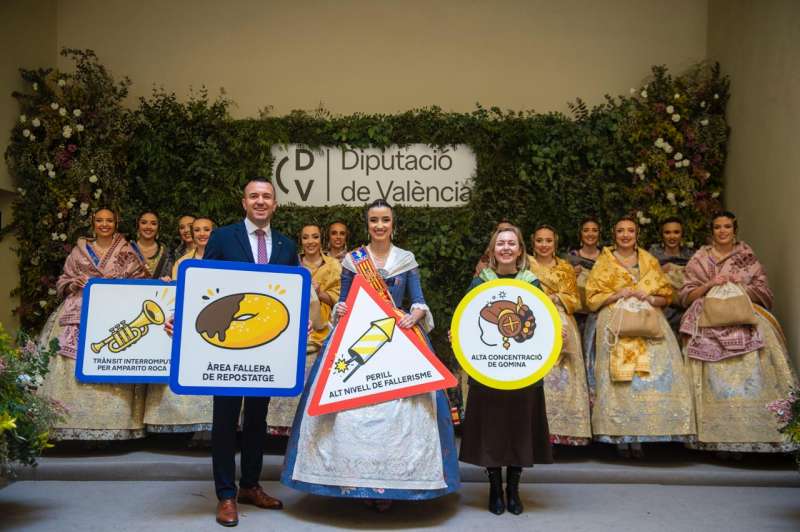 Recepci�n Fallera de la Diputaci�n de Valencia 2026.  EPDA