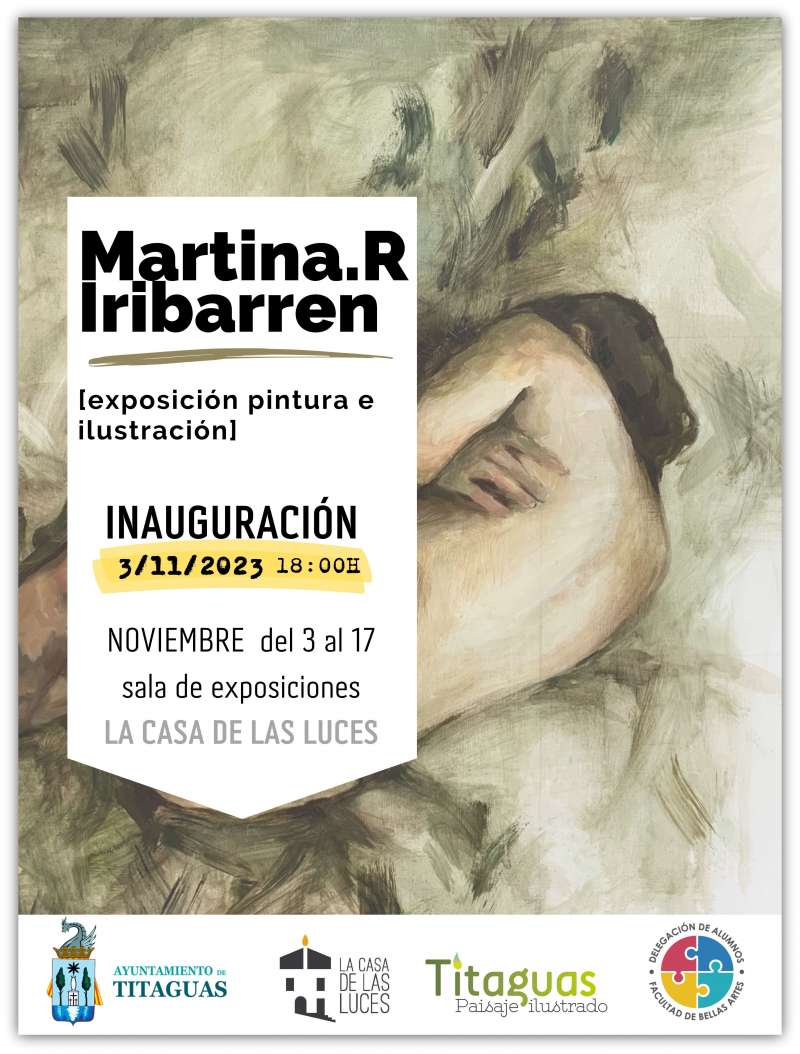 Cartel de la exposición de Martina R Iribarren. /EPDA