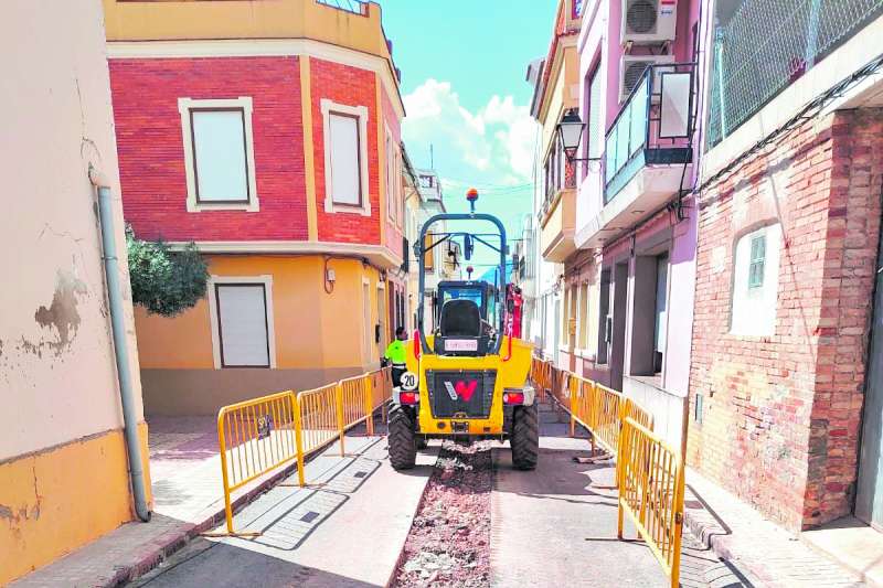 Diversos punts on s?han acoms actuacions.  Foto: Ajuntament de Benavites