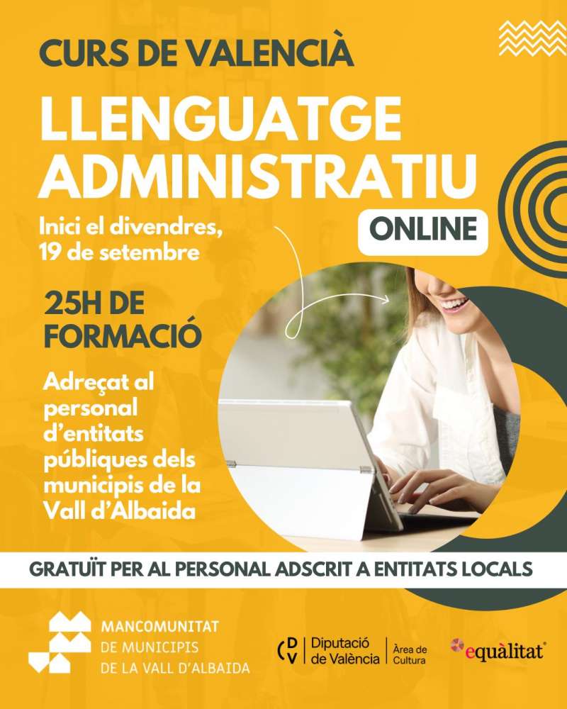 Cartell del curs de valenci | EPDA