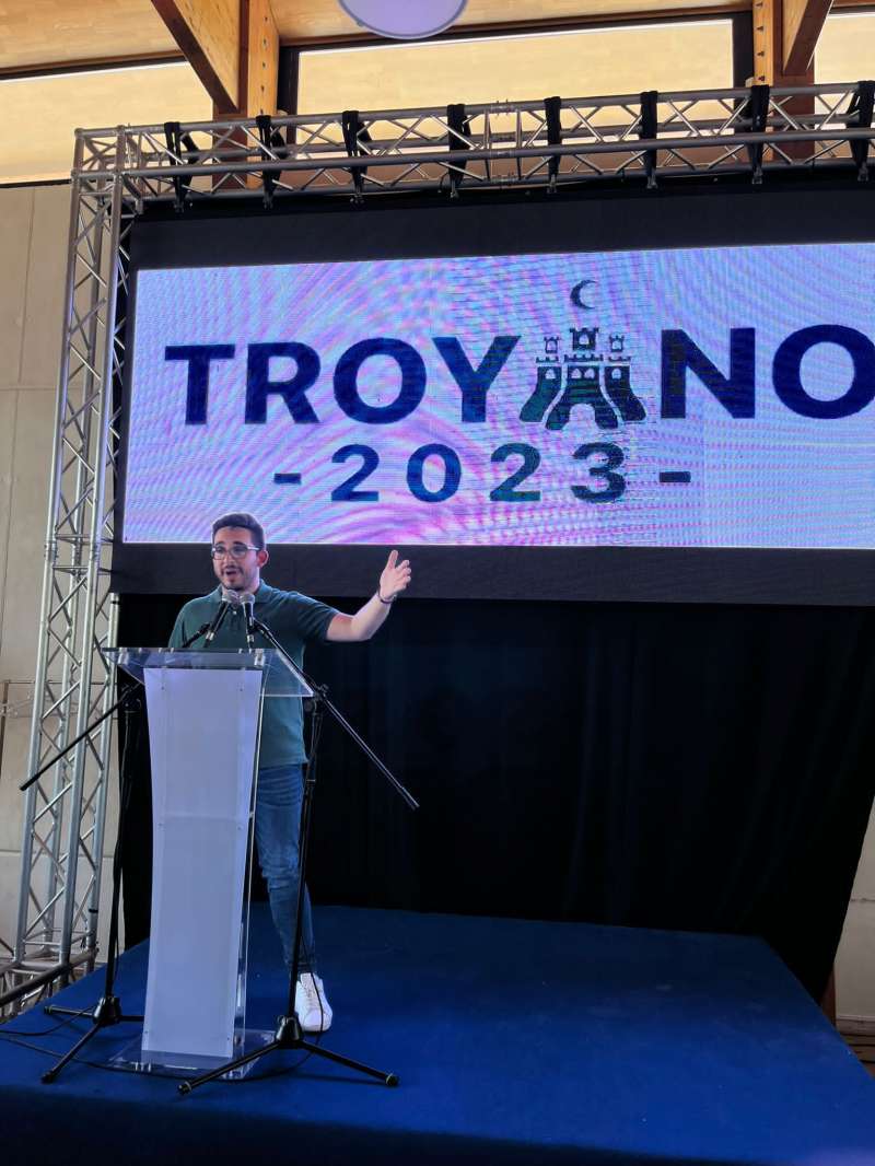 El candidato a la alcaldía en 2023, Héctor Troyano./EPDA