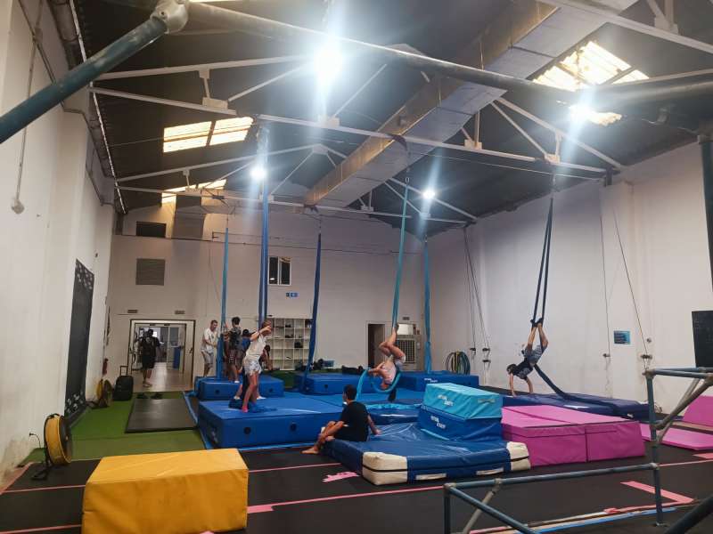 Un taller de circ danys anteriors. EPDA