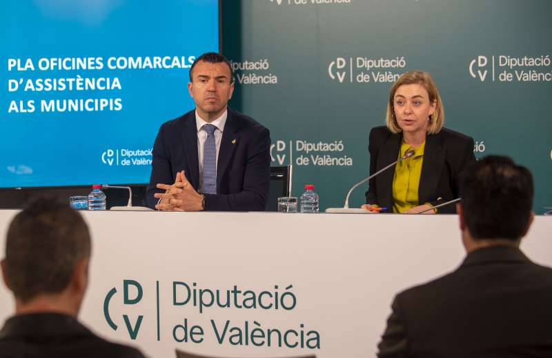 Plan oficinas comarcales Diputación de Valencia. / EPDA