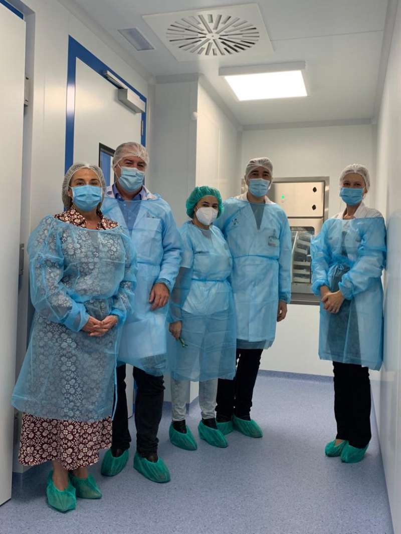 Profesionales del hospital Arnau de Vilanova-Lliria / EPDA