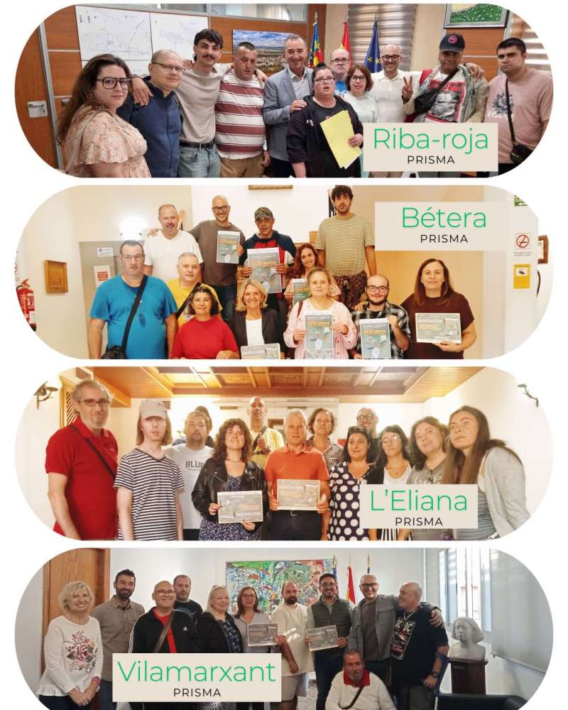 Cartell de PRISMA, iniciativa de la Mancomunitat del Camp de Tria.EPDA