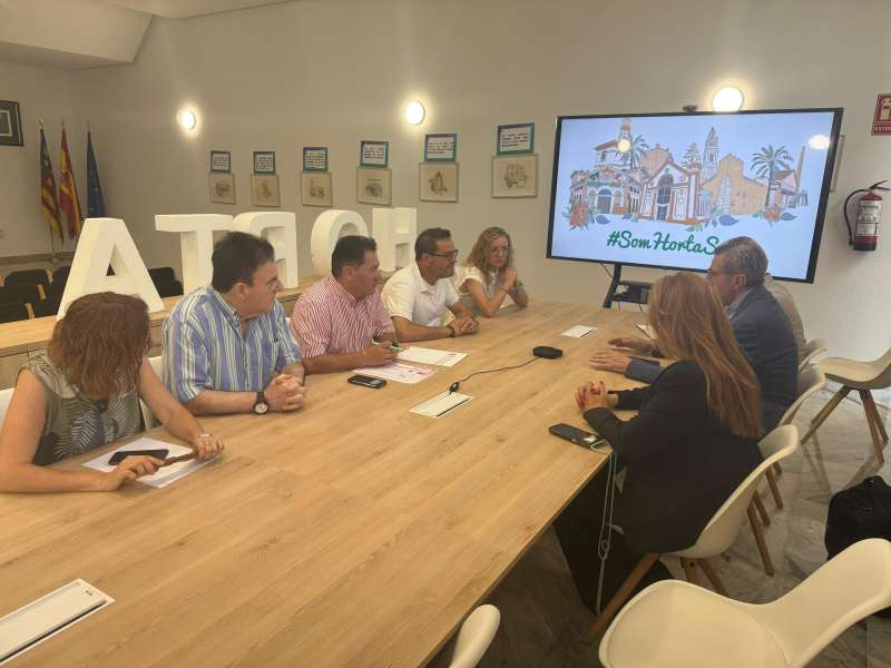 La visita del Comisionat de la Dana a la Mancomunitat Horta Sud. EPDA