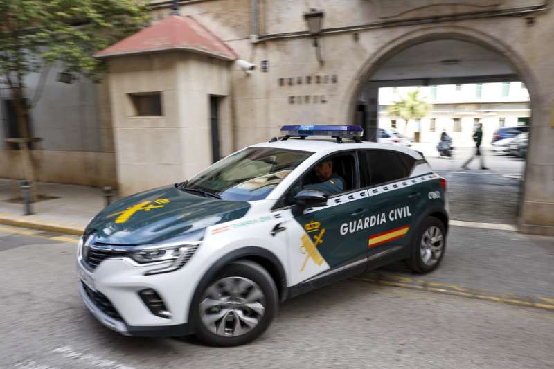 Vista de la comandancia de la Guardia Civil de Valencia. EFEBiel Alio
