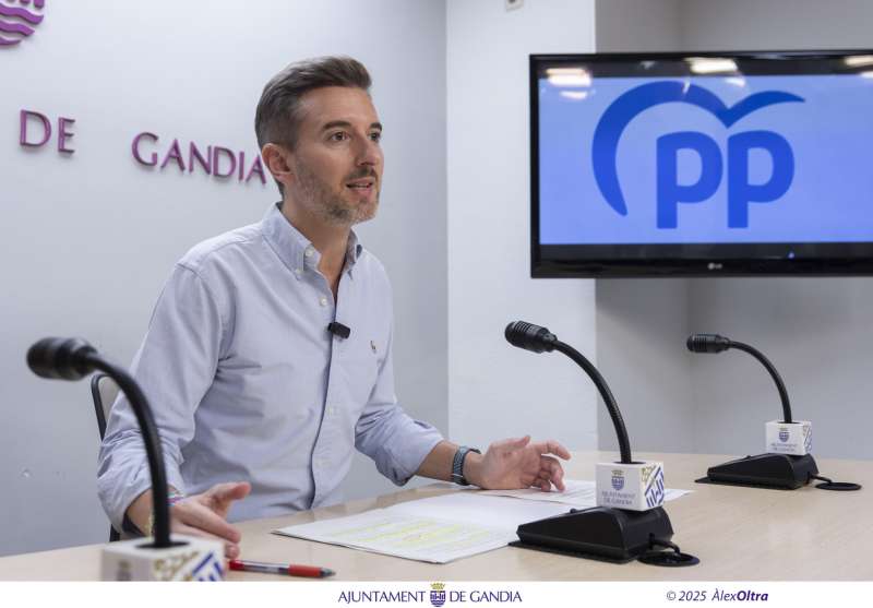 El portavoz del Grupo Municipal Popular, Vctor Soler.  EPDA