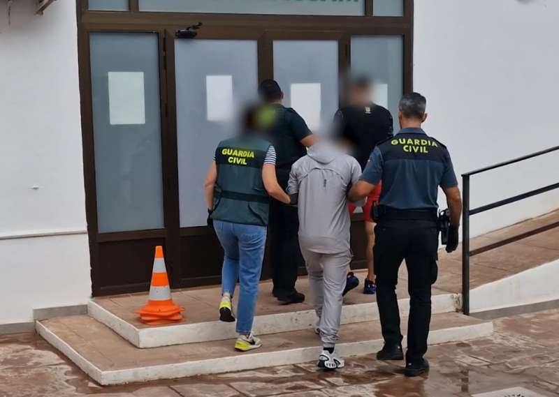 Imagen de la detencin. EPDA