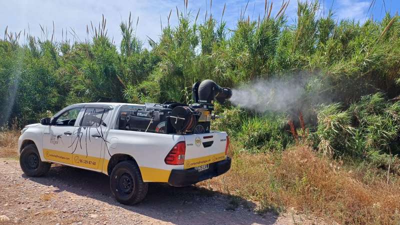 Un operativo fumuiga en el trmino de Canet den Berenguer.  EPDA