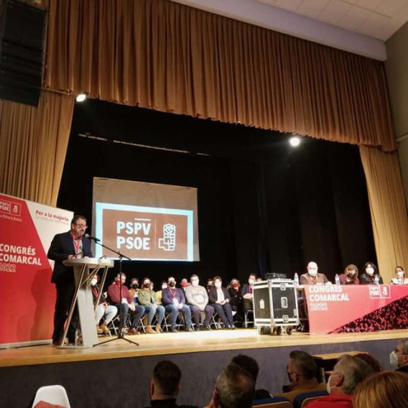 Imagen de archivo del Congreso Comarcal del PSPV-PSOE en Sollana. /EPDA