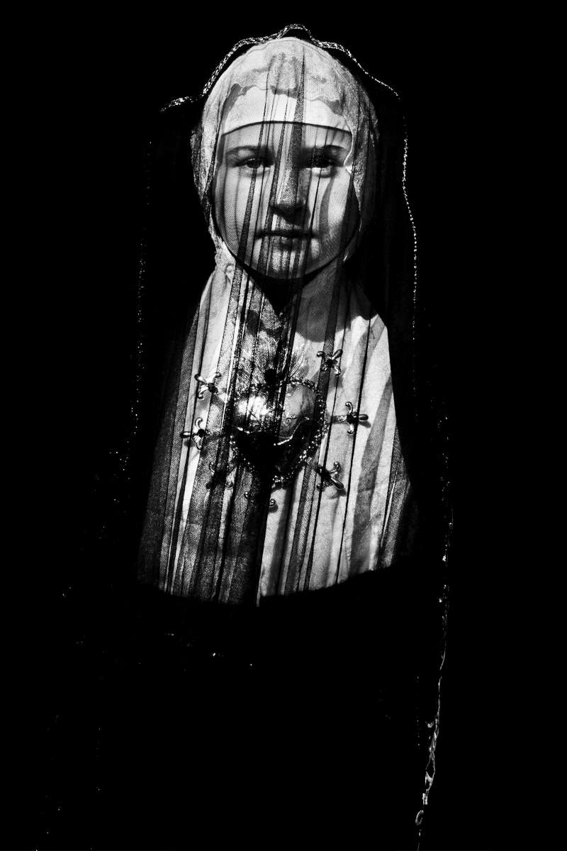 Primer premio a la fotografa con el lema Ombres y ttulo Soledat, de Alberto Verd Martnez