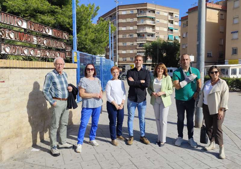 El diputat Gerard Fullana visita Sagunt.  EPDA