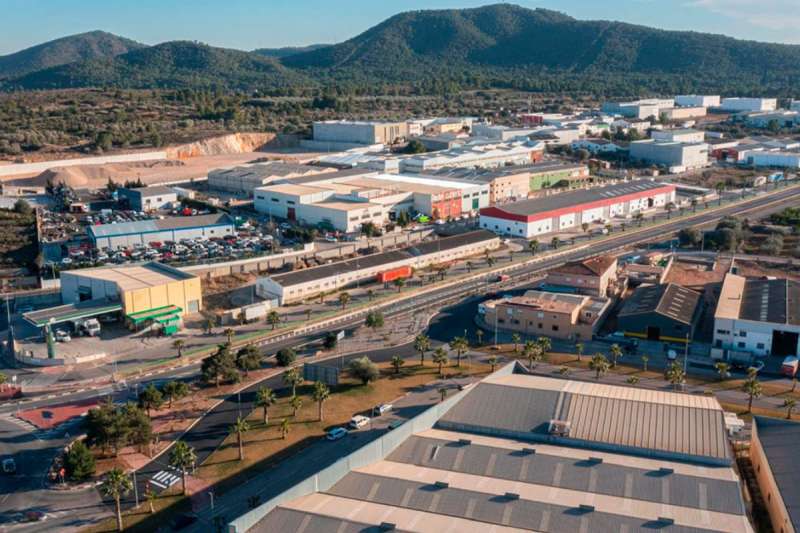 Pol�gon industrial de Vilamarxant. EPDA